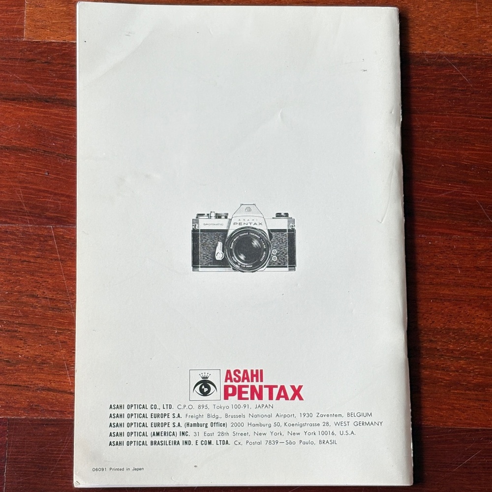 Vintage Asahi Pentax Takumar Lenses Booklet - Picture 7 of 8